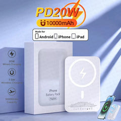 Original Magnetic Powerbank External Spare Battery Portable Wireless Charger Fast Charging for Apple Iphone Magsafes Power Bank