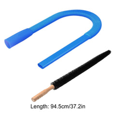 1Set Drying Machine Exhaust Cleaner Hose Kit Dryer Lint Brush and Vacuum Hose for Most Cleaner Cleaning Tools for Clogged Ducts