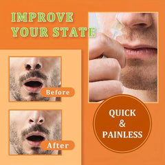 Wax Beanportable Painless Nose Wax Kit for Men & Women Nose Hair Removal Wax Set Paper-Free Nose Hair Wax Beans Cleaning Wax Kit