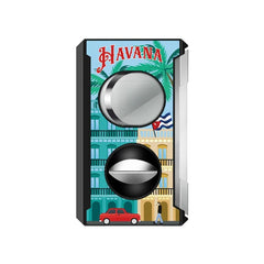 Cuban Cigar V-Cutter Stainless Steel Sharp Blade Multi-Function Scissors Cigar Punch through Needle Cigar Accessories