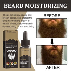 30Ml Beard Growth Oil Serum for Men Beard Growth and Grooming Soften Strengthen Styling Beard Oil Nourish Beard Care Oil