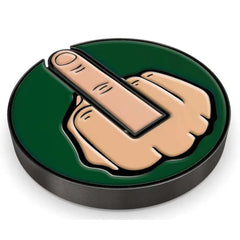 Accessories Funny Middle Finger Golf Ball Marker Metal Removable Golf Hat Clip Golf Caps Clips Golfer