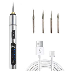 USB Cordless Rotary Tool Kit Woodworking Engraving Pen DIY for Jewelry Metal Glass Mini Wireless Drill