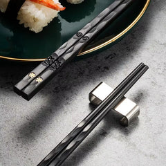 5Pairs High Quality Japanese Non-Slip Chopsticks Korean Home Hotel Restaurant Portable Healthy Food Stick for Sushi Chopsticks
