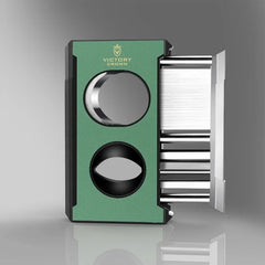 Cuban Cigar V-Cutter Stainless Steel Sharp Blade Multi-Function Scissors Cigar Punch through Needle Cigar Accessories