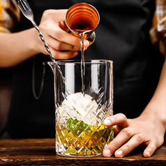 700Ml Cocktail Shaker Whiskey Glass Cup Professional Cocktail Stirring Cup Wine Bar Mixing Cups Bartender Mixing Bar Tool