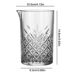 700Ml Cocktail Shaker Whiskey Glass Cup Professional Cocktail Stirring Cup Wine Bar Mixing Cups Bartender Mixing Bar Tool