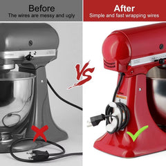 3/6Pcs Cord Wrapper Hooks Clip Cable Wire Organizer Kitchen Appliance Wire Winding Protection Household Appliances Cable Winder