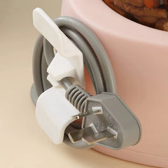 3/6Pcs Cord Wrapper Hooks Clip Cable Wire Organizer Kitchen Appliance Wire Winding Protection Household Appliances Cable Winder