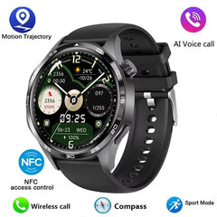 Watch 5 PRO Smart Watch Men Watch 5 AMOLED HD Screen Bluetooth Call GPS Trajectory NFC Heart Rate Compass Smartwatches 2024 New