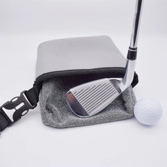 Golf Club Cleaning Bag Wear Resist Equipment Cleaning Pouch Golf Ball Organizer Pocket Golf Club Bag Accessories