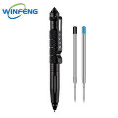 High Quality Tactical Pen Self Defense EDC Tools School Student Office Ballpoint Pens Emergency Glass Breaker Survival Kit