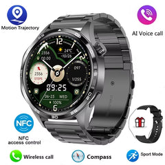 Watch 5 PRO Smart Watch Men Watch 5 AMOLED HD Screen Bluetooth Call GPS Trajectory NFC Heart Rate Compass Smartwatches 2024 New