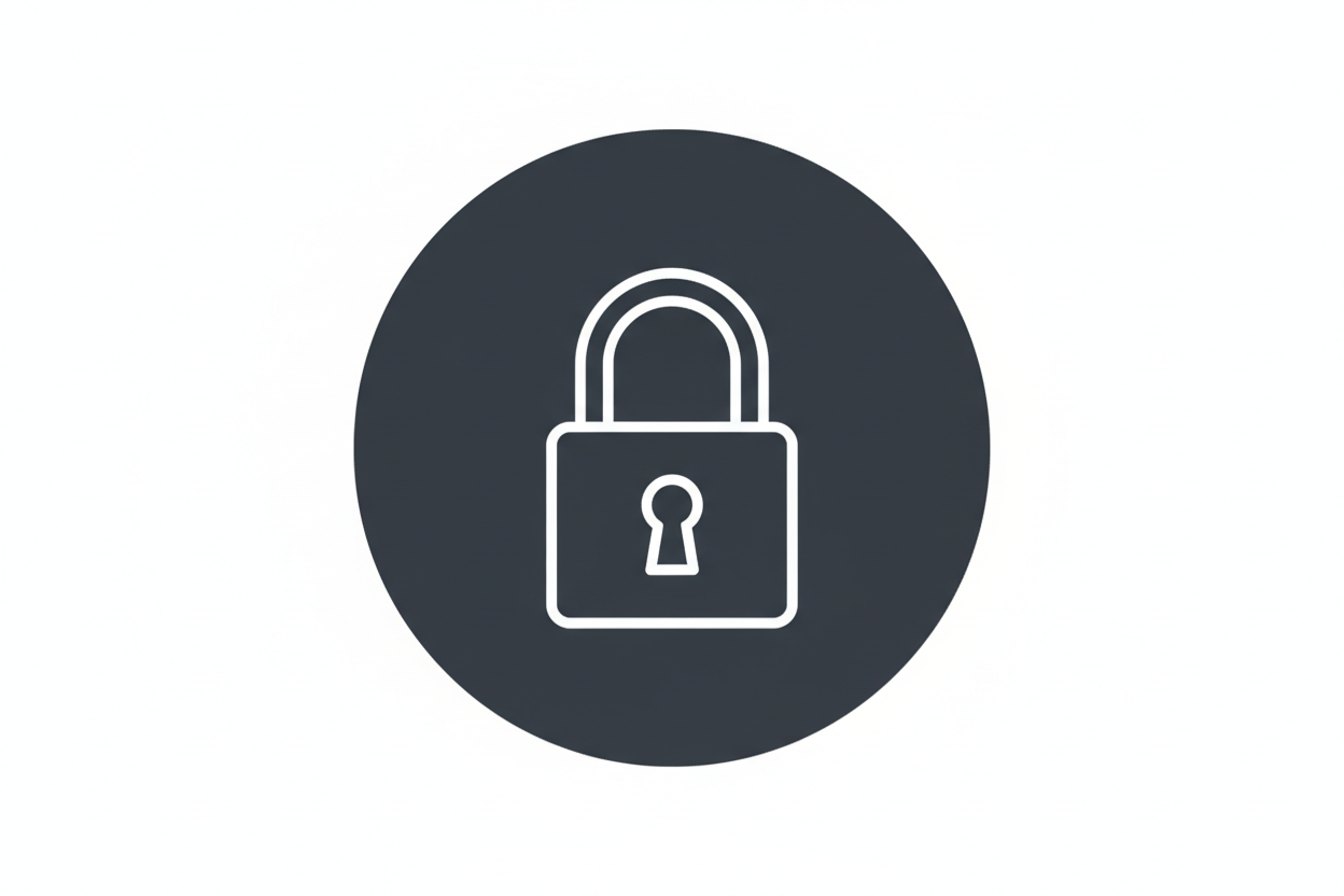 Secure Checkout - Transparent with Keyhole