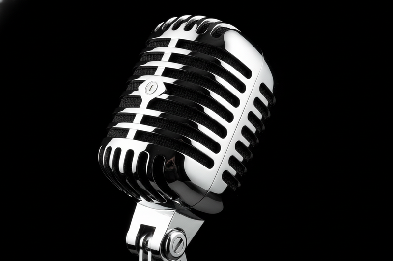 Shure 55SH Silver Chrome Vintage Microphone